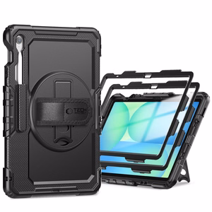 Чехол Tech-Protect Solid для Samsung Galaxy Tab S10 FE+ - чёрный