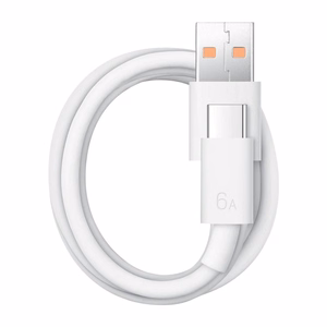 HUAWEI оригинальный кабель USB A на Type C 6A 66W LX04072043 1 m белый bulk