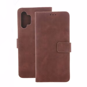Smart Velvet case for Xiaomi Redmi Note 14 4G (Global) brown (164.84 x 78.15 x 8.16 mm)