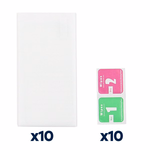 Tempered glass 2,5D for Realme C61 10in1