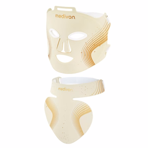 Medivon Lumi Max LED light therapy mask for face, neck and décolletage