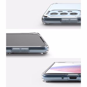 Ringke Fusion TPU dėklas su rėmeliu Samsung Galaxy A73 skaidrus