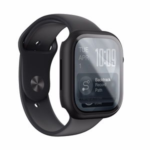 AmazingThing Radix grūdintas stiklas su dėklu Apple Watch Series 11 42mm - Juodas