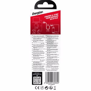 Energizer Classic C610MGBK USB-A–Micro-USB įkrovimo ir duomenų laidas, 1,2 m, juodas