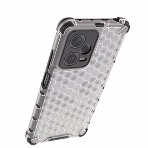 Honeycomb чехол для Xiaomi Redmi Note 12 Pro+ броневая гибридная крышка чёрный