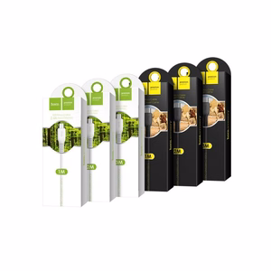 Hoco X20 USB-A į USB Type-C laidas, 2.4A, 1 m, baltas