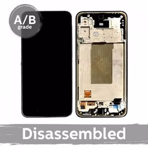 LCD Display Compatible Samsung A366 A36 5G with Frame / Lavender / (9.5/10 disassembled)