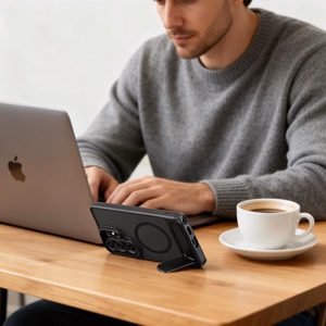 Tech-Protect MagRack чехол MagSafe для Samsung Galaxy S26 Ultra матовый чёрный