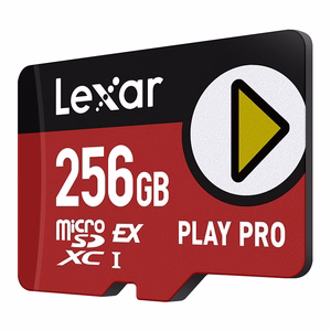 Карта памяти Lexar PLAY Pro microSD Express 7.1 объемом 256 ГБ