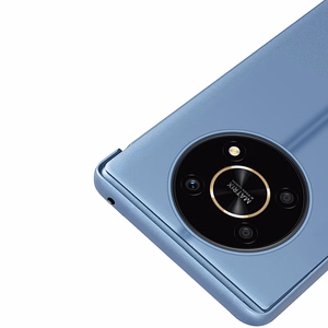 Clear View Case чехол для Honor X9 / X9 5G / X30 / Magic4 Lite флип-чехол чёрный
