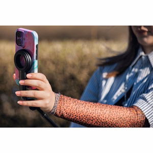 FORCELL F-GRIP MagSelfie S100M selfie lazda su belaidžiu nuotolinio valdymo trikojio stovu juoda