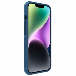 Nillkin Super Frosted Shield Pro чехол для iPhone 14 Plus задняя крышка синий
