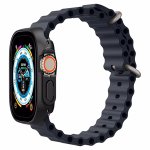 Spigen Thin Fit 360 dėklas, skirtas Apple Watch Ultra 49 mm, juodas