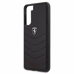 Ferrari FEHQUHCS21MBK S21+ G996 juodas juodas kietasis dėklas Off Track Quilted