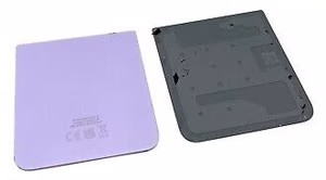 Нижняя задняя крышка для Samsung F721 Z Flip4 5G Bora Purple (б/у Grade C)