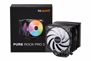be quiet! Pure Rock Pro 3 LX Воздушный кулер для процессора 12 см чёрный 1 шт