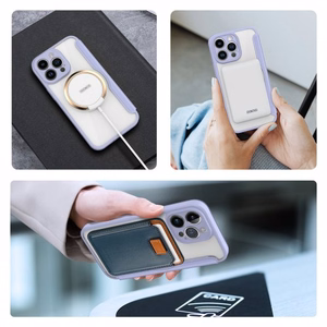 Dėklas Dux Ducis Skin X Pro Apple iPhone 14 Pro Max violetinis