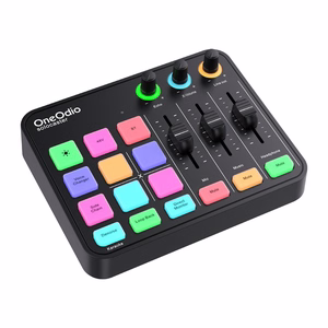 OneOdio Solocaster garso maišytuvas ir garso plokštė