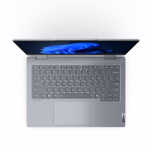 Lenovo ThinkBook 14 2-in-1 G5 IAU Intel Core Ultra 5 225U hibridinis (2-in-1) 35.6 cm (14") jutiklinis ekranas WUXGA 16 GB DDR5-SDRAM 512 GB SSD Wi-Fi 6E (802.11ax) Windows 11 Pro anglų pilkas