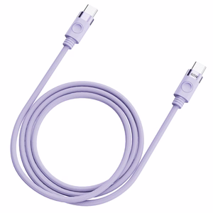 Orico CDX 60W 3A Power Delivery USB-C - USB-C кабель 1м - фиолетовый