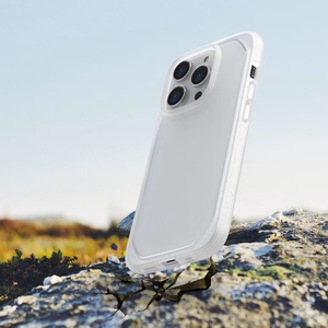 Raptic X-Doria Slim dėklas telefonui iPhone 14 Pro galinis dangtelis skaidrus