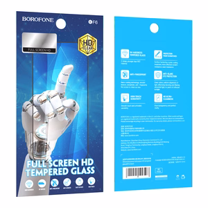 Borofone BF6 Diamond Armor Full Screen HD grūdintas stiklas iPhone 12 Pro Max, 10 vnt.