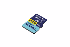 GOODRAM microSDXC 256GB V30 A2 UHS I U3 RIVAL + adapteris