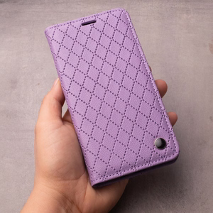 Smart Caro dėklas telefonui Samsung Galaxy A16 4G / A16 5G violetinis