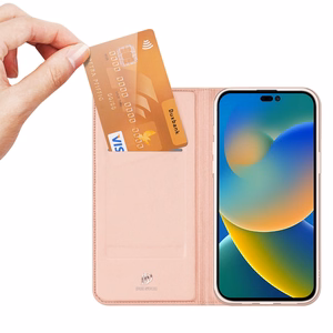 Чехол Dux Ducis Skin Pro для Samsung A145 A14 4G A146 A14 5G розовое золото