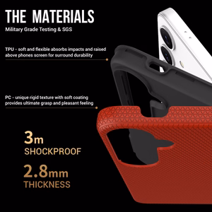 Perfectionists Triangle Case Samsung A566 A56 5G red