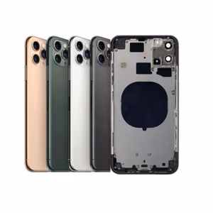 Back Cover compatible with iPhone 11 Pro Max with full housing matte space gray OEM