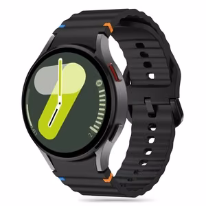 TECH-PROTECT SILICONE SPORT SAMSUNG GALAXY WATCH 4 / 5 / 5 PRO / 6 / 7 / FE ЧЕРНЫЙ
