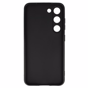 Матовый чехол задняя крышка для Samsung Galaxy S23 чёрный