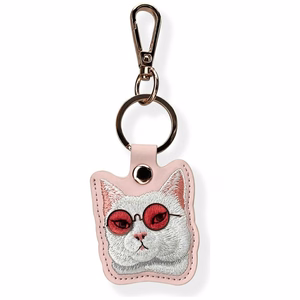 Nimmy Glasses Cool Cat sekimo dėklas - rožinė