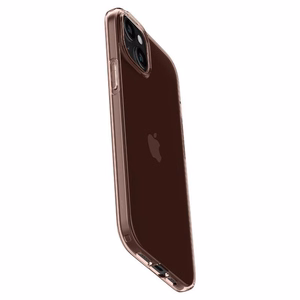 Spigen Crystal Flex чехол для iPhone 15 Plus - розовый/прозрачный