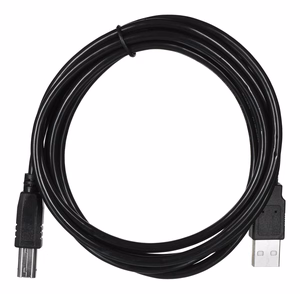 Lanberg CA-USBA-10CC-0018-BK USB laidas USB 2.0 1,8 m USB B juodas