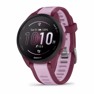 Garmin Forerunner 165 Music – умные часы с GPS, AMOLED, 43 мм, фиолетовый