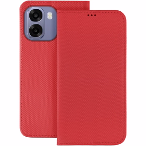 Smart Magnet dėklas Oppo A6 4G / A6 5G / A6X 4G / A6X 5G / A6S 4G / A6S 5G Global raudonas