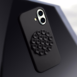 Silikoninis Stick dėklas for iPhone 17 Pro Max 6,9" juodas