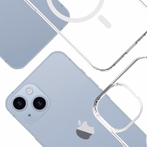 "3mk Armor Magcase" dėklas "iPhone 14 Plus" - skaidrus