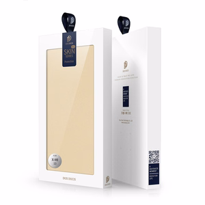 Dux Ducis Skin Pro dėklas telefonui Xiaomi 13 su kortelių laikikliu ir auksiniu stovu