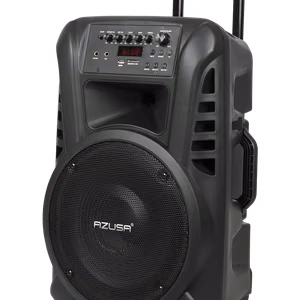 Активная акустическая колонка с 2 беспроводными микрофонами, SD, Bluetooth, USB, 12 дюймов, 40 Вт