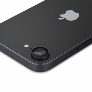 Spigen Optik Pro GLAS.TR "Ez Fit" Camera Cover 2-pack for iPhone 16e / 17e - Black