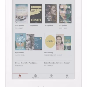 Kobo Clara Colour elektroninių knygų skaityklė Lietimui jautrus ekranas 16 GB „Wi-Fi“ Balta