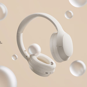 QCY H2 Pro ENC Bluetooth 5.3 Over-Ear Headphones - White