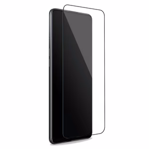 Puro Frame tempered-glass screen protector for Xiaomi Redmi Note 10, black frame