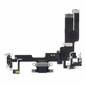 Шлейф зарядки USB для IPHONE 14 чёрный OEM