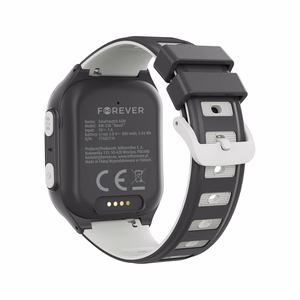 Išmanusis laikrodis vaikams Forever Smartwatch GPS WiFi 4G Kids Boost KW-530 juodas