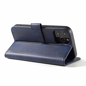 Magnet Case элегантный флип-чехол с функцией подставки Xiaomi Redmi Note 11 Pro+ 5G (China) / 11 Pro 5G (China) / Mi11i HyperCharge / Poco X4 NFC синий