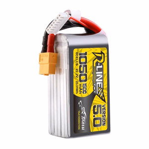Аккумулятор Tattu R-Line 5.0, 1050 мА·ч, 22,2 В, 6S, 150C, разъем XT60